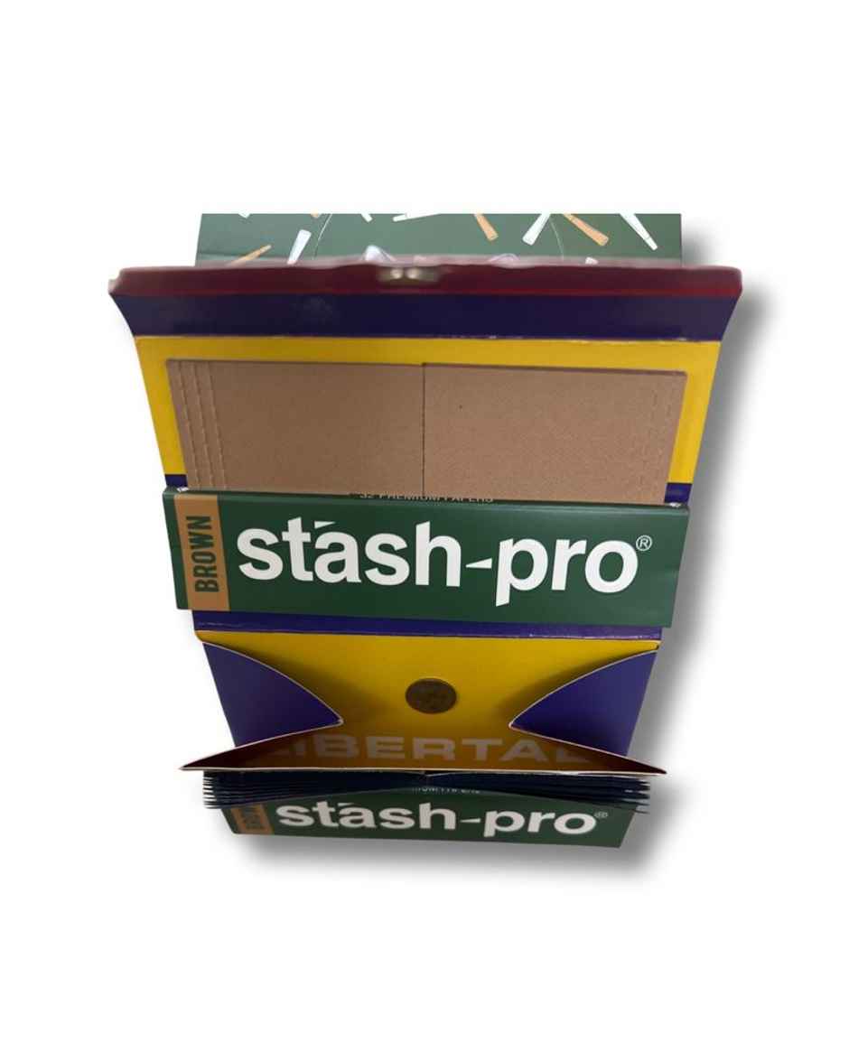 Stash-Pro Magnetic Pocket Pack With Crushing Tray (64 Roaches + 32 Rolling Papers)